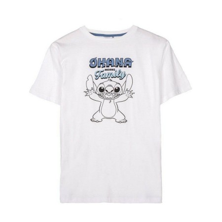 T-shirt à manches courtes homme Stitch Blanc: Plus de 300.000 produits de grandes marques en vente directe à prix usine sur cade