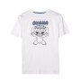 T-shirt à manches courtes homme Stitch Blanc: Plus de 300.000 produits de grandes marques en vente directe à prix usine sur cade