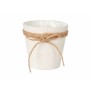 Cache-pot Ibergarden WY18-71 Blanc Marron Tissu Corde Plastique Lien 14 x 12,5 x 14 cm 14 x 14 x 14 cm (24 Unités): Plus de 300.