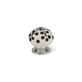 Pommeau Rei e506 Bleu Métal Fleur Ø 40 x 36 mm 4 Pièces: Plus de 300.000 produits de grandes marques en vente directe à prix usi