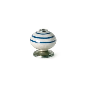 Pommeau Rei e501 Bleu Métal Porcelaine Ø 40 x 36 mm 4 Pièces: Plus de 300.000 produits de grandes marques en vente directe à pri