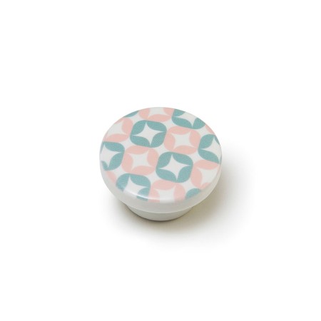 Pommeau Rei e222 Rose Bois de hêtre Ø 40 x 22 mm 4 Pièces: Plus de 300.000 produits de grandes marques en vente directe à prix u