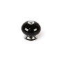 Pommeau Rei e517 Noir Métal Ø 40 x 36 mm 4 Pièces: Plus de 300.000 produits de grandes marques en vente directe à prix usine sur