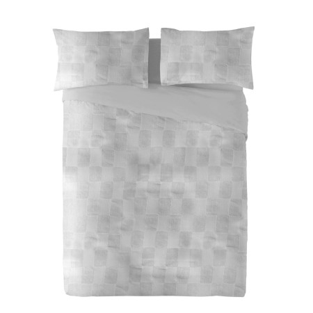 Housse de Couette Naturals ELBA Gris clair Lit 1 persone (150 x 220 cm): Plus de 300.000 produits de grandes marques en vente di