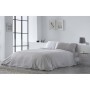 Housse de Couette Naturals ELBA Gris clair Lit 1 persone (150 x 220 cm): Plus de 300.000 produits de grandes marques en vente di
