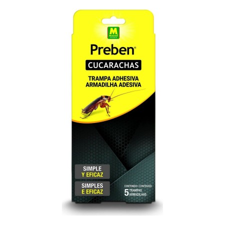 Insecticide Massó Adhésif Cafards 5 Unités Piège: Plus de 300.000 produits de grandes marques en vente directe à prix usine sur 