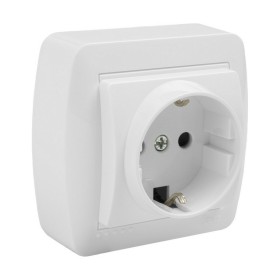 Socle de prise Solera mur60u Bipolaire Blanc 16 A Surface: Plus de 300.000 produits de grandes marques en vente directe à prix u