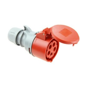 Base enfichable Solera 903152a CETAC Avec couvercle Rouge IP44 16 A 400 V Aérienne: Plus de 300.000 produits de grandes marques 