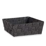 Panier Kipit A3-6930A9 Noir Tissu 2,4 L 20 x 8 x 24 cm Tressée (24 Unités): Plus de 300.000 produits de grandes marques en vente