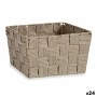 Panier Kipit A3-6878 Marron Tissu 15 x 11 x 20 cm Tressée (24 Unités): Plus de 300.000 produits de grandes marques en vente dire