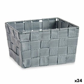 Panier Kipit A3-6878 Gris Tissu 15 x 10,5 x 20 cm Tressée (24 Unités): Plus de 300.000 produits de grandes marques en vente dire