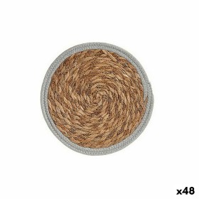 Dessous de plat Ø 30 cm Naturel Gris Fibre naturelle (48 Unités): Plus de 300.000 produits de grandes marques en vente directe à