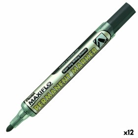 Marqueur permanent Pentel Maxiflo NLF50 Noir (12 Unités): Plus de 300.000 produits de grandes marques en vente directe à prix us