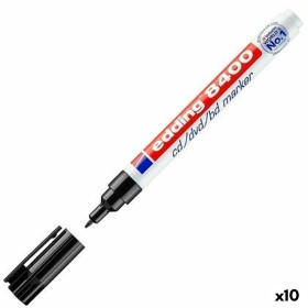 Marqueur permanent Edding 8400 Noir (10 Unités): Plus de 300.000 produits de grandes marques en vente directe à prix usine sur c