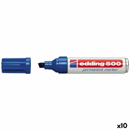Marqueur permanent Edding 500 Bleu (10 Unités): Plus de 300.000 produits de grandes marques en vente directe à prix usine sur ca