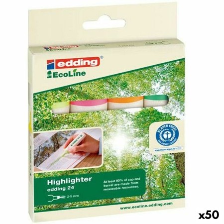 boîte de marqueurs Edding Ecoline Multicouleur 4 Pièces (50 Unités): Plus de 300.000 produits de grandes marques en vente direct
