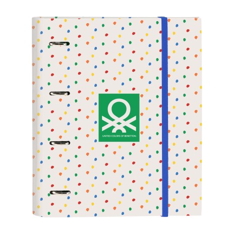 Reliure à anneaux Benetton Topitos (27 x 32 x 3.5 cm): Plus de 300.000 produits de grandes marques en vente directe à prix usine
