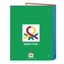 Reliure à anneaux Benetton Pop Gris A4 (26.5 x 33 x 4 cm): Plus de 300.000 produits de grandes marques en vente directe à prix u