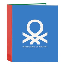 Reliure à anneaux Benetton Topitos A4 (27 x 33 x 6 cm): Plus de 300.000 produits de grandes marques en vente directe à prix usin
