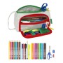 Trousse Scolaire avec Accessoires Benetton Pop Gris 20 x 11 x 8.5 cm (32 Pièces): Plus de 300.000 produits de grandes marques en