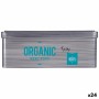 Boîte pour infusions Kinvara Organic Tea Gris Fer blanc 11 x 7,1 x 18 cm (24 Unités): Plus de 300.000 produits de grandes marque