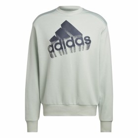 Sweat sans capuche unisex Adidas Essentials Brand Love Turquoise: Plus de 300.000 produits de grandes marques en vente directe à