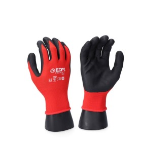 Gants de travail EDM Rouge Lycra Nitrile Tactile Industriels: Plus de 300.000 produits de grandes marques en vente directe à pri