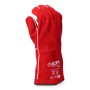 Gants de travail EDM Rouge Kevlar Coton Daim Soudeurs: Plus de 300.000 produits de grandes marques en vente directe à prix usine