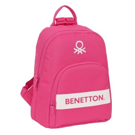 Sac à dos Casual Benetton Raspberry Fuchsia 13 L: Plus de 300.000 produits de grandes marques en vente directe à prix usine sur 