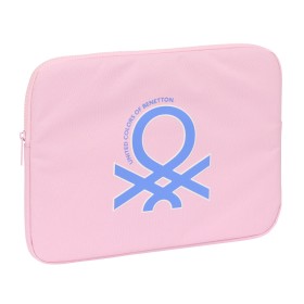 Housse d'ordinateur portable Benetton Pink Rose (34 x 25 x 2 cm): Plus de 300.000 produits de grandes marques en vente directe à