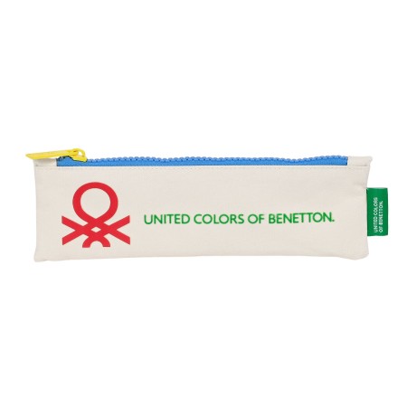 Trousse d'écolier Benetton Topitos Blanc (20 x 6 x 1 cm): Plus de 300.000 produits de grandes marques en vente directe à prix us