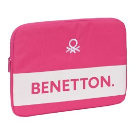 Housse d'ordinateur portable Benetton Raspberry Fuchsia (34 x 25 x 2 cm): Plus de 300.000 produits de grandes marques en vente d