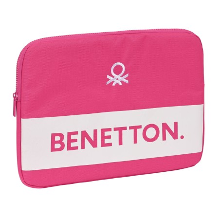 Housse d'ordinateur portable Benetton Raspberry Fuchsia (34 x 25 x 2 cm): Plus de 300.000 produits de grandes marques en vente d