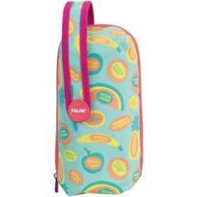 Trousse d'écolier Milan Frutikis Accessoires 4 compartiments Vert Orange 22,5 x 11,5 x 11 cm: Plus de 300.000 produits de grande