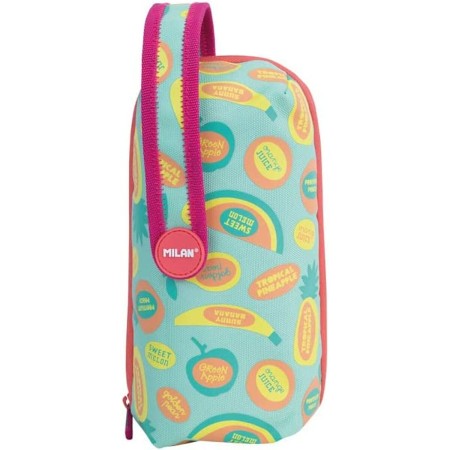 Trousse d'écolier Milan Frutikis Accessoires 4 compartiments Vert Orange 22,5 x 11,5 x 11 cm: Plus de 300.000 produits de grande