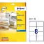 Étiquettes adhésives Avery 99,1 x 67,7 mm Transparent: Plus de 300.000 produits de grandes marques en vente directe à prix usine