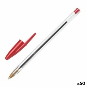 Crayon Bic Cristal Original Rouge 0,32 mm (50 Unités): Plus de 300.000 produits de grandes marques en vente directe à prix usine