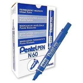 Marqueur permanent Pentel N60 Bleu 12 Pièces: Plus de 300.000 produits de grandes marques en vente directe à prix usine sur cade