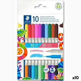 Ensemble de Marqueurs Staedtler Noris 3280 Multicouleur (10 Unités): Plus de 300.000 produits de grandes marques en vente direct