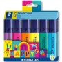 Ensemble de Marqueurs Fluorescents Staedtler Textsurfer Classic Happy Line (10 Unités): Plus de 300.000 produits de grandes marq