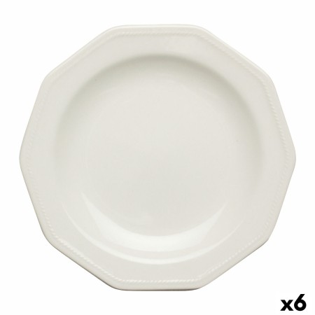 Assiette à dessert Churchill Artic Céramique Blanc Vaisselle (Ø 20,5 cm) (6 Unités): Plus de 300.000 produits de grandes marques