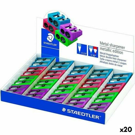 Taille-crayon Staedtler Métal (20 Unités): Plus de 300.000 produits de grandes marques en vente directe à prix usine sur cadeauf