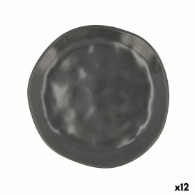 Assiette à dessert Bidasoa Cosmos Céramique Noir (20 cm) (12 Unités): Plus de 300.000 produits de grandes marques en vente direc