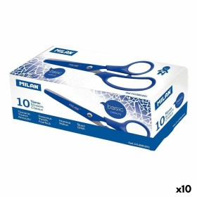 Ciseaux Milan Bleu Acier inoxydable (10 Unités): Plus de 300.000 produits de grandes marques en vente directe à prix usine sur c