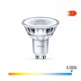 Ampoule LED Dichroïque Philips F 4,6 W 50 W GU10 390 lm 5 x 5,4 cm (6500 K): Plus de 300.000 produits de grandes marques en vent