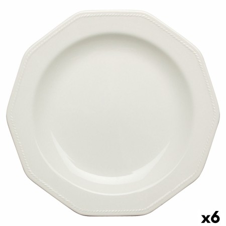 Assiette plate Churchill Artic White Céramique Blanc Vaisselle Ø 27 cm (6 Unités): Plus de 300.000 produits de grandes marques e