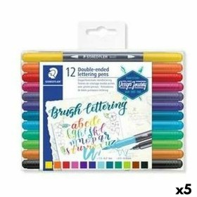 Ensemble de Marqueurs Staedtler Lettering Double pointe (5 Unités): Plus de 300.000 produits de grandes marques en vente directe