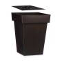 Pot auto-arrosant Ibergarden 87950 Anthracite Plastique 37 x 51 x 37 cm (6 Unités): Plus de 300.000 produits de grandes marques 