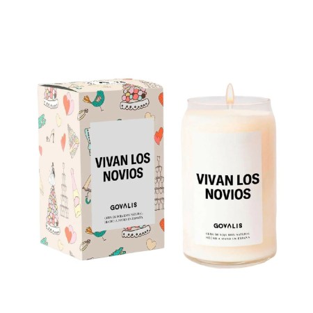Bougie Parfumée GOVALIS Vivan los Novios (500 g): Plus de 300.000 produits de grandes marques en vente directe à prix usine sur 