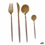 Ensemble de Couverts Kinvara BST-CT022 Rose Doré Acier inoxydable 16 x 5 x 24,5 cm (12 Unités): Plus de 300.000 produits de gran